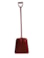 Detekovatelná lopata 330 x 340 mm, L1330 mm, červená, 75104-03