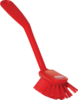 Kartáč na nádobí, střední, 280 mm, Vikan 42374 červený