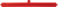 Stěrka 2C s dvoj. čepelí, 600 mm, Vikan 77144 červená