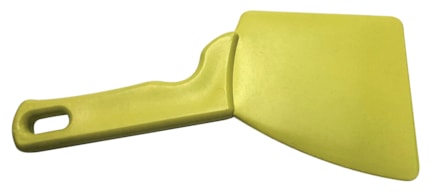Detekovatelná ergonomická škrabka jednolitá, žlutá 72900-4 (náhrada za P0479-4)