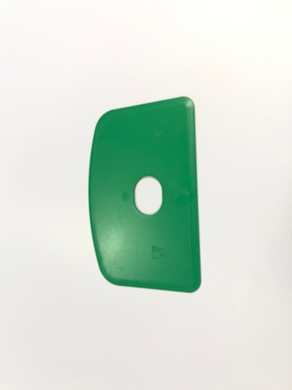 Detekovatelná pružná škrabka s otvorem 14,5 cm, zelená, 71910-5