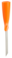 Nerez. špachtle, rukojeť se závitem, 50 mm, Vikan 40107 oranžová
