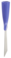 Nerez. špachtle, rukojeť se závitem, 100 mm, Vikan 40118 fialová