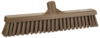 Podlahový smeták,měkký/tvrdý, 410 mm, Vikan 317466 hnědý