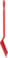 Lopata D úchyt, malá pracovní plocha, 1040 mm, Vikan 56254 červená