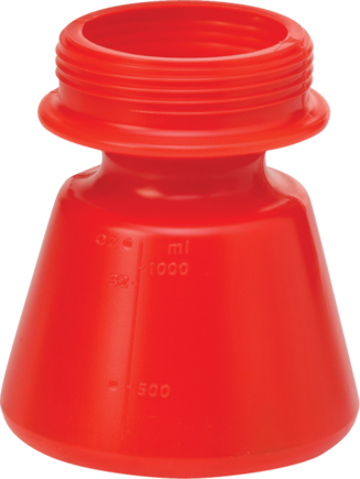 Náhradní nádoba 1,4 litru, Vikan 93104 červená