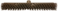 Podlahový smeták,měkký/tvrdý, 410 mm, Vikan 317466 hnědý