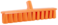 Podlahový smeták Ultra Safe, měkký, 400 mm, Vikan 31717 oranžový