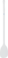 Vařečka, 1190 mm, Vikan 70095 bílá