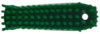 Malý ruční kartáč, střední, 325 mm, Vikan 35872 zelený