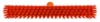 Podlahový smeták, měkký/tvrdý, 410 mm, Vikan 31747 oranžový