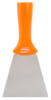 Nerez. špachtle, rukojeť se závitem, 100 mm, Vikan 40117 oranžová