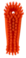 Ruční kartáč, tvrdý, 200 mm, Vikan 38907 oranžový