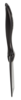 Ruční špachtle jednolitá, 75 mm, Vikan 40609 černá
