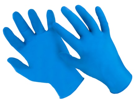 Vyšetř. rukavice Vinyl L modré, nepudrované, bal. á 100 ks