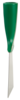 Nerez. špachtle, rukojeť se závitem, 100 mm, Vikan 40112 zelená