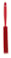Ruční smeták, měkký, 330 mm, Vikan 45874 červený