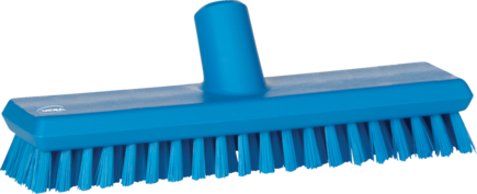 Průtočný kartáč na podlahy, tvrdý, 270 mm, Vikan 70413 modrý