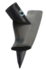 Stěrka s jednoduchou čepelí, 395 mm, Vikan 71409 černá