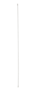 Ohebná prodlužující tyč, nerez, 785 mm, Vikan 5346