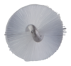 Kartáč pro ohebnou tyč, střední pr. 20 mm, Vikan 53655 bílý