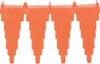 Nástěnný věšák, 240 mm, Vikan 06157 oranžový
