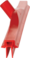Stěrka 2C s dvoj. čepelí, 600 mm, Vikan 77144 červená
