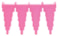 Nástěnný věšák, 240 mm, Vikan 06151 růžový