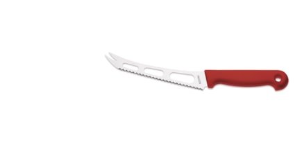 Giesser 9655 sp 15 nůž na sýry vidličkový červený