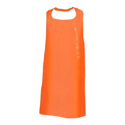 Jednor. zástěra oranžová 120 x 76, typ M, bal. á 125 ks