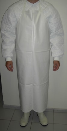 Zástěra MOV 140 x 140 cm, bílá