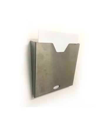 Schránka z narezové oceli na dokumenty A4, plech 1 mm, P2096-S