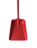 Detekovatelná lopata 270 x 340 mm, L1120 mm, červená, 74103-3