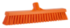 Podlahový smeták, měkký/tvrdý, 410 mm, Vikan 31747 oranžový