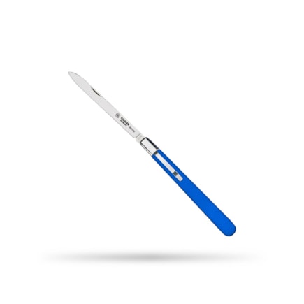 Giesser 7981 csp 11 degustační   nůž s vidličkou a klipem, modrý