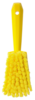 Ruční kartáč s rukojetí, měkký, třepená vlákna, 270 mm, Vikan 41946 žlutý