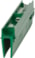 Náhradní pryž pro 2C stěrku, 250 mm, Vikan 77312 zelená