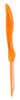 Ruční špachtle jednolitá, 75 mm, Vikan 40607 oranžová