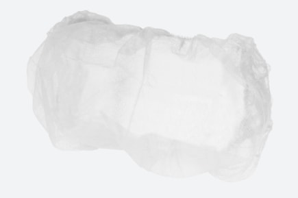 Jednor. rouška přes vousy, bílá, bal. á 100 ks