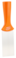 Nerez. špachtle, rukojeť se závitem, 50 mm, Vikan 40107 oranžová