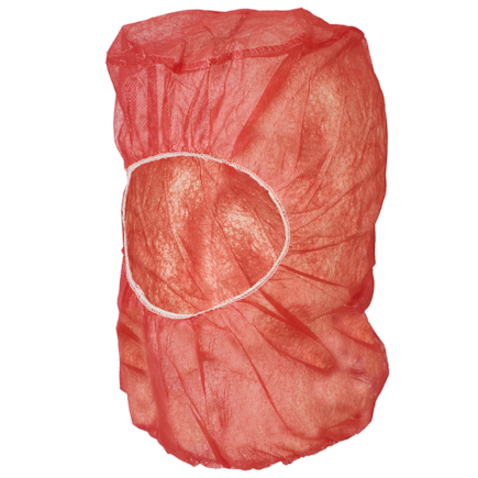 Jednor. kukla BALACLAVA, červená, bal. á 100 ks