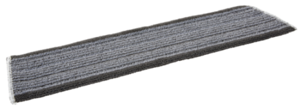 Vikan mikrovláknový mop DampDry, suchý zip, 600 mm, šedý 547660, 5 ks