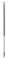 Ergonomická násada, hliník 1310 mm, Vikan 29359 černá