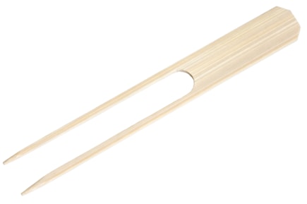 Špejle dvojitý špíz, bambus, 135 x 18 x 0,3 mm, bal. á 200 ks