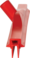 Stěrka 2C s dvoj. čepelí, 500 mm, Vikan 77134 červená