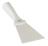 Nylon. ruční špachtle, rukojeť se závitem,100 mm, Vikan 40125 bílá