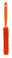 Ruční smeták, měkký, 330 mm, Vikan 45877 oranžový