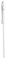Nylonová ohebná tyč, 1505 mm, Vikan 53525 bílá