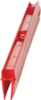 Náhradní pryž pro 2C stěrku, 600 mm, Vikan 77344 červená