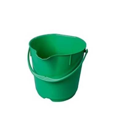 Detekovatelný kbelík 15 l, zelený, 70101-5